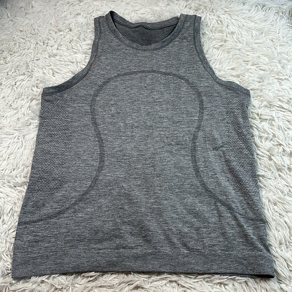 Lululemon Swiftly Relaxed Tank Slate / White - Picture 1 of 5